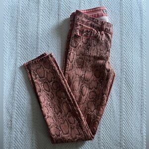 Guess Snake Skin Print Jeans| Size 26